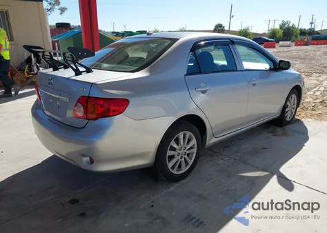2009 Toyota Corolla Le из США, поврежденный, VIN 2T1BU40E79C059582